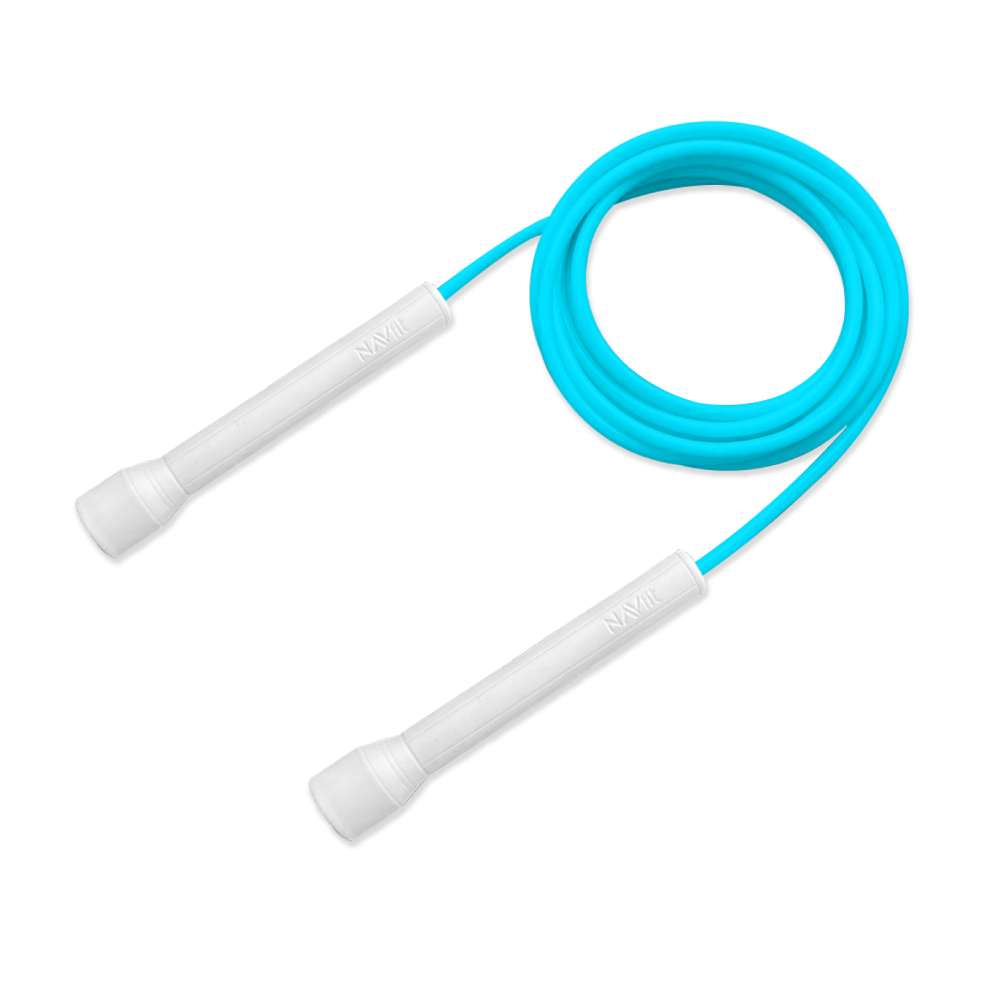 Lazo Cuerda para Saltar | Velocidad, CrossFit | 5mm PVC Premium | Azul Claro