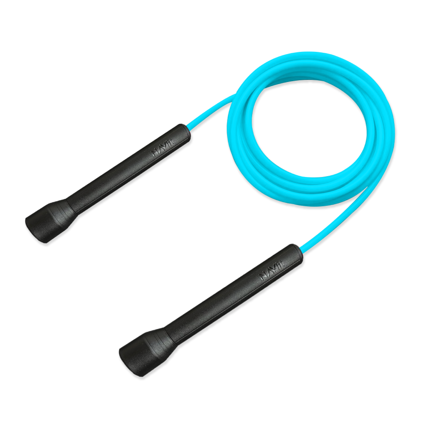 Lazo Cuerda para Saltar | Velocidad, CrossFit | 5mm PVC Premium | Azul Claro